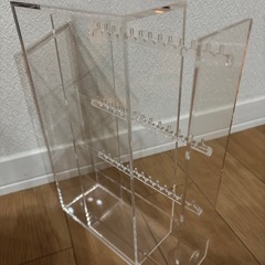無印良品　アクリル　ネックレス ピアス スタンドの画像