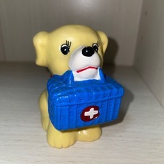 ⭐︎昭和レトロ ファイザー製薬 テラマイシン 犬のソフビ …