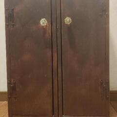 決まりました。ハンドメイド　レトロな棚２個セット
