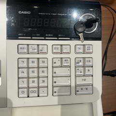 カシオ レジ 29日午後からお取引可能な方のみの画像