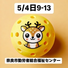 5/4(日)9-13奈良ピックルボールクラブ