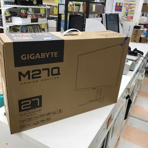 【ｼﾞｬﾝｸﾞﾙｼﾞｬﾝｸﾞﾙ金沢店】ゲーミングモニター ギガバイト M270 27インチ ※動作チェックOK 3ヶ月保証