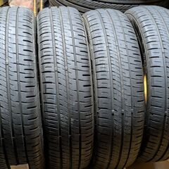 工賃込み２０２３年製ダンロップ夏タイヤ１５５／６５Ｒ１４　４本セット