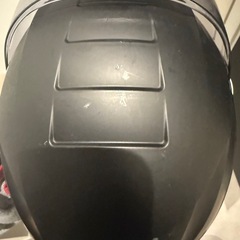 バイクのヘルメット 2つの画像