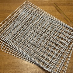 ワイヤーネット　3種　計15個の画像