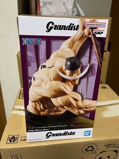 【新品未開封】18体セット ワンピースフィギュア　グランディスタ 白ひげ ニカ ワンピース グランディスタ フィギュア 白ひげ (NIKA) 東二見の
