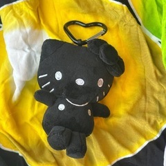 【新品】黒いハーロキティぬいぐるみ