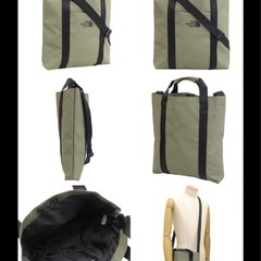 the north face 新品タグ付きのバッグの画像