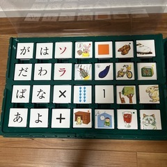 子供　教育　マグネット式カードの画像