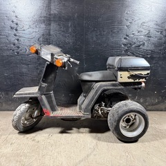 ★支払総額4.8万円★定休日なし！いつでも現車確認可能です！ ホンダ ジャイロX マッド TD01 激安原付！  2ストのためオイル注ぎ足すだけ！ ワイドスペンサー！ 社外ホイール！ ミニカー登録OK！の画像