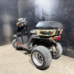 ★支払総額4.8万円★定休日なし！いつでも現車確認可能です！ ホンダ ジャイロX マッド TD01 激安原付！  2ストのためオイル注ぎ足すだけ！ ワイドスペンサー！ 社外ホイール！ ミニカー登録OK！の画像