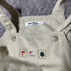 familiar サロペット100cm の画像