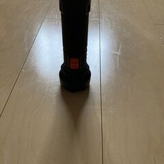ブラック懐中電灯