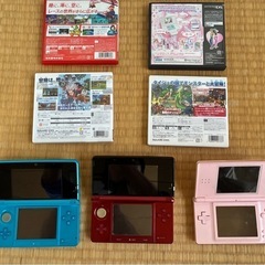 3DS、DS、カセット、備品の画像
