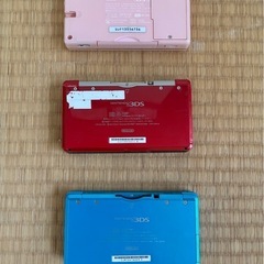 3DS、DS、カセット、備品の画像