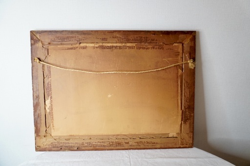 フランス アンティーク 1890年代 絵画 (ダイ) 福工大前のインテリア