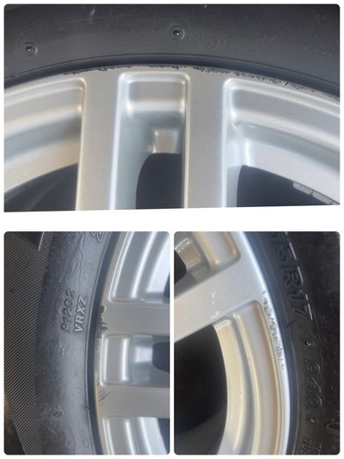 215/55R17 スタッドレスタイヤ付き　マルチアルミホイール