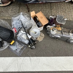 HONDA シャドウ50改　カスタム　純正パーツありの画像