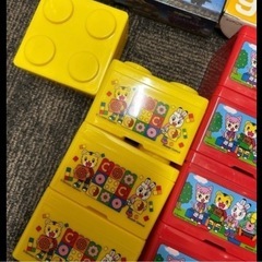 非売品　しまじろう　ミスドコラボ　ブロック型ケース