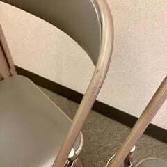 KOKUYO　パイプ椅子　4脚セットの画像