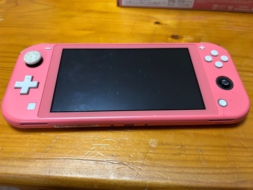 ジャンク品】ニンテンドースイッチライトピンク (hayahani) 沖縄