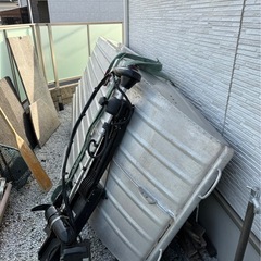 アルミボート、エレキ、魚探セット