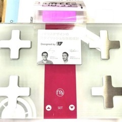 ほぼ新品 動作確認のみ MAQUINO マッキーノ　体組成計 エレモチーフ MT-105 の画像