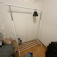 IKEA ハンガーラック　リッガ　白