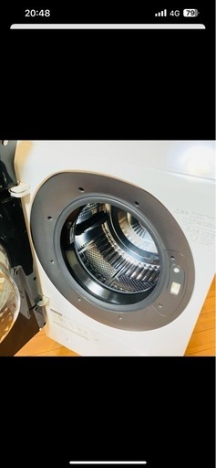 送料無料/最安値/ ドラム式電気洗濯乾燥機 【中古】動作保証 SHARP シャープ ES-W113-SL 2021年製 11.0/6.0kg 左開き