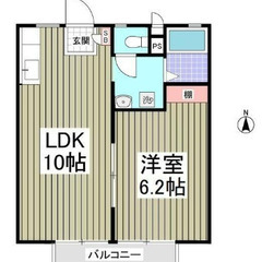 💖🌸4月22日新着物件！『初期費用はコミコミ8万円(税込)だけ』木崎🐬1LDK🐬駐車場無料🐬K&M不動産🌸💖 - 太田市