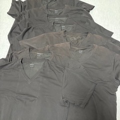 【8枚セット】Lサイズ　メンズ　エアリズム　Ｖネック　Tシャツ  