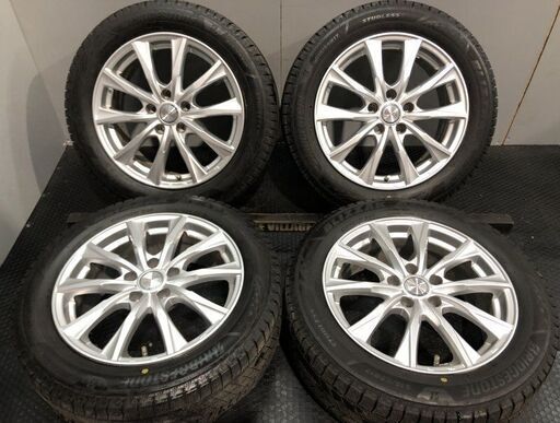【新作入荷!!】  タイヤ走行短め【BS BLIZZAK VRX3 215/55R17】スタッドレス タイヤ・ホイール