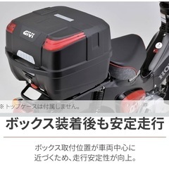 GIVI　モノロックケース用フィッティング　カブの画像