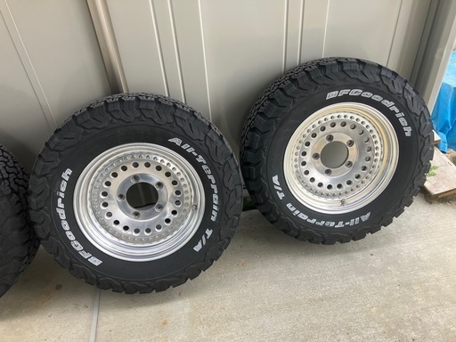 ja22ジムニーで使っていたホイールタイヤです。