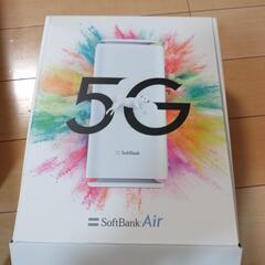 5G SoftBank Air ターミナル Wi-Fiルーター 無線LANの画像
