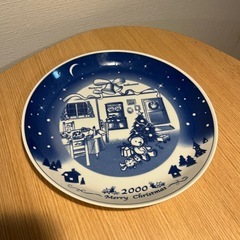 クリスマス柄のお皿