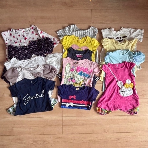 子供服まとめ売り20着 90cm〜100cm 女の子 - メルカリ