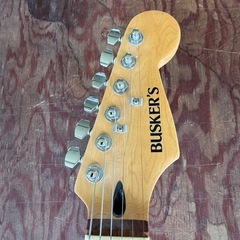 BUSKER'S バスカーズ ストラトキャスター レッド 赤の画像