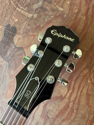 【美品】Epiphone SG Guitar エピフォン エレキギター ブラック