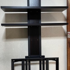 テレビ台　テレビ台　天井突っ張りスタンド　テレビボード　テレビスタンドの画像