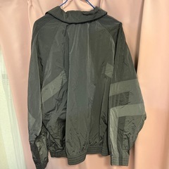 アディダス BLUE version ハーフジップ ナイロンジャケット XL