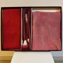 帯揚　帯締　伊達衿セット　振袖　成人式　美品