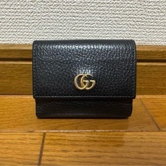GUCCI グッチ 三つ折財布 ブラック 
