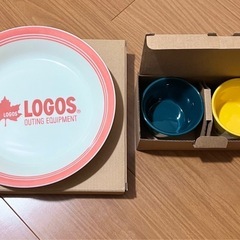 【新品・未使用】LOGOS 皿とマグ