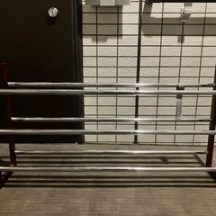 伸縮シューズラック