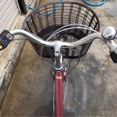 642 ヤマハ新機種電動アシスト自転車pas26インチピンクアルミ