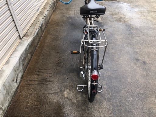 644   ヤマハ新機種電動アシスト自転車pasnatura24インチシルバーアルミボディー