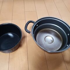鍋2つ