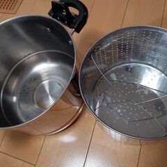 ステンレス　パスタ鍋