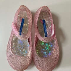 子供靴　キラキラ靴　18センチ